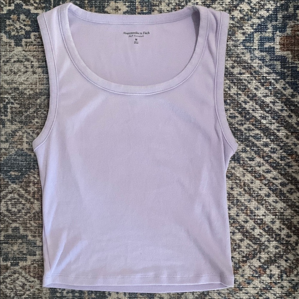 Abercrombie & Fitch Women's Lavender Tank Top